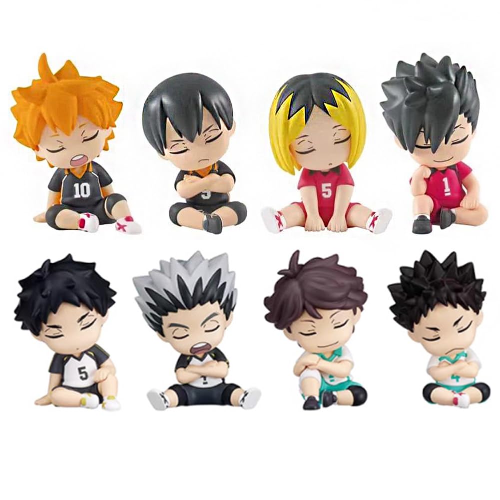 Amazon.com: QAHEART Shoyo Figures, Kozume Kenma/Oikawa Tooru/Tobio