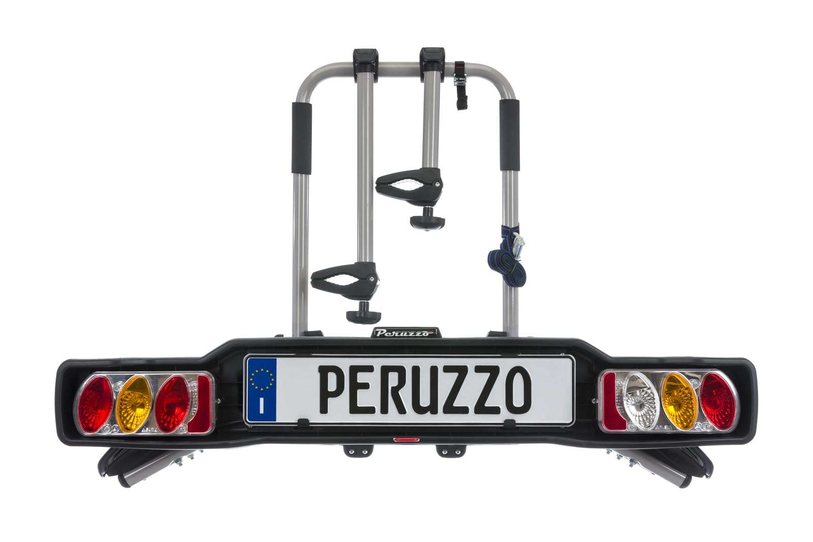 Peruzzo Parma 3 Bici 706/3: Portabici Universale da Gancio Traino per Trasporto di Tre Biciclette