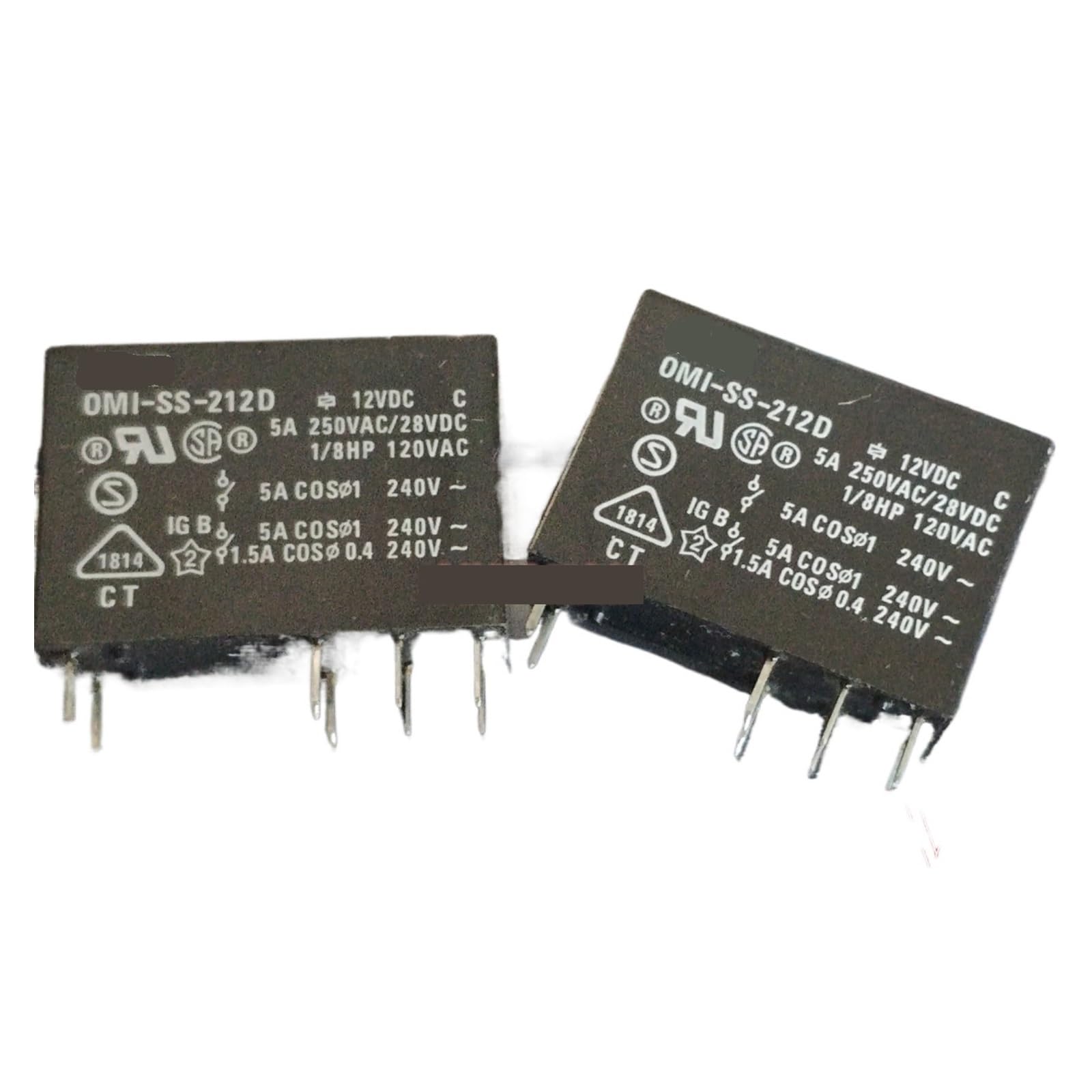 LTRAJUYNH OMI-SS-212D 12V 5A Relay 8Pins
