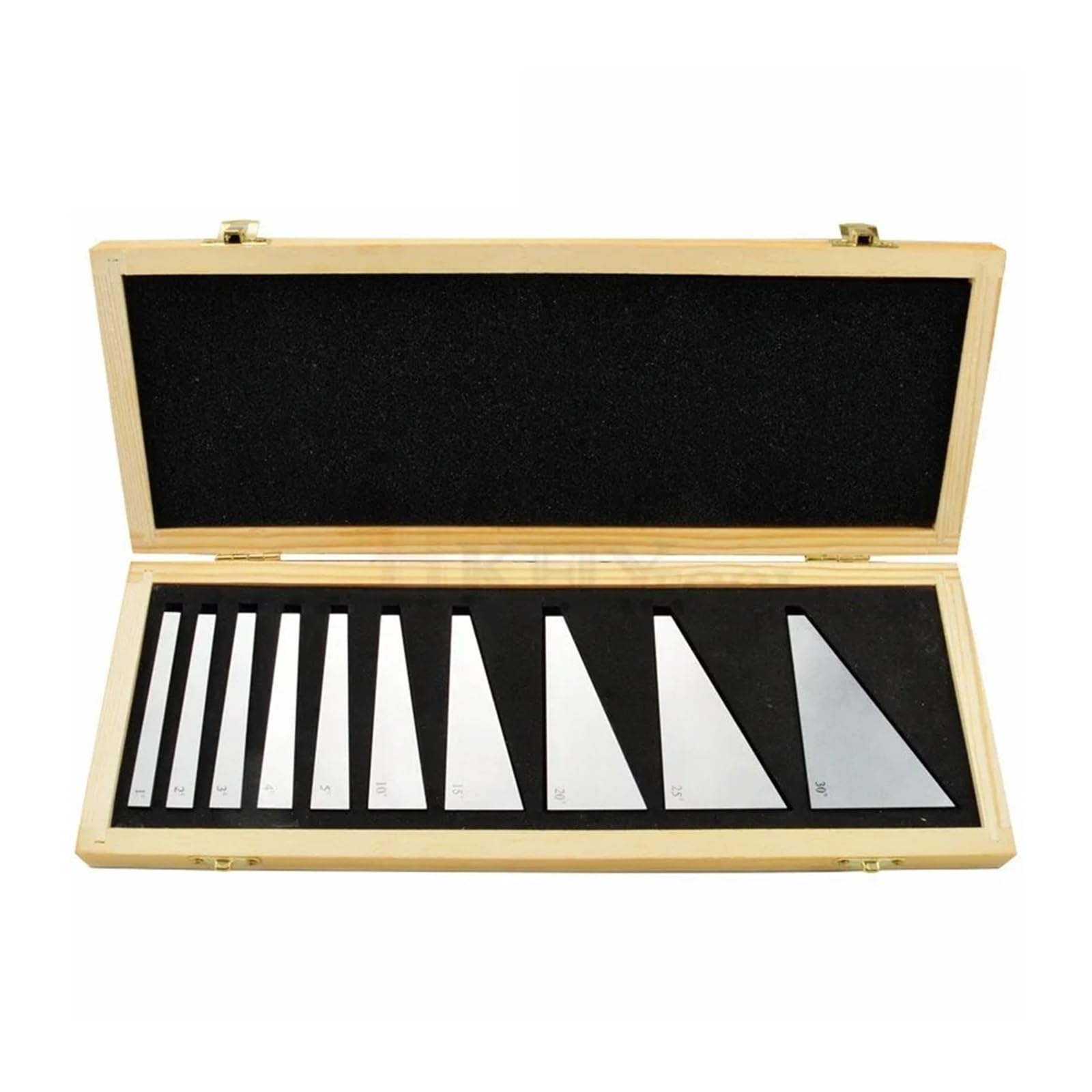 jeu de bloc de jauge angle pour machiniste Convient for le jeu de 12 blocs d'angle Precisão de 1/4 à 30