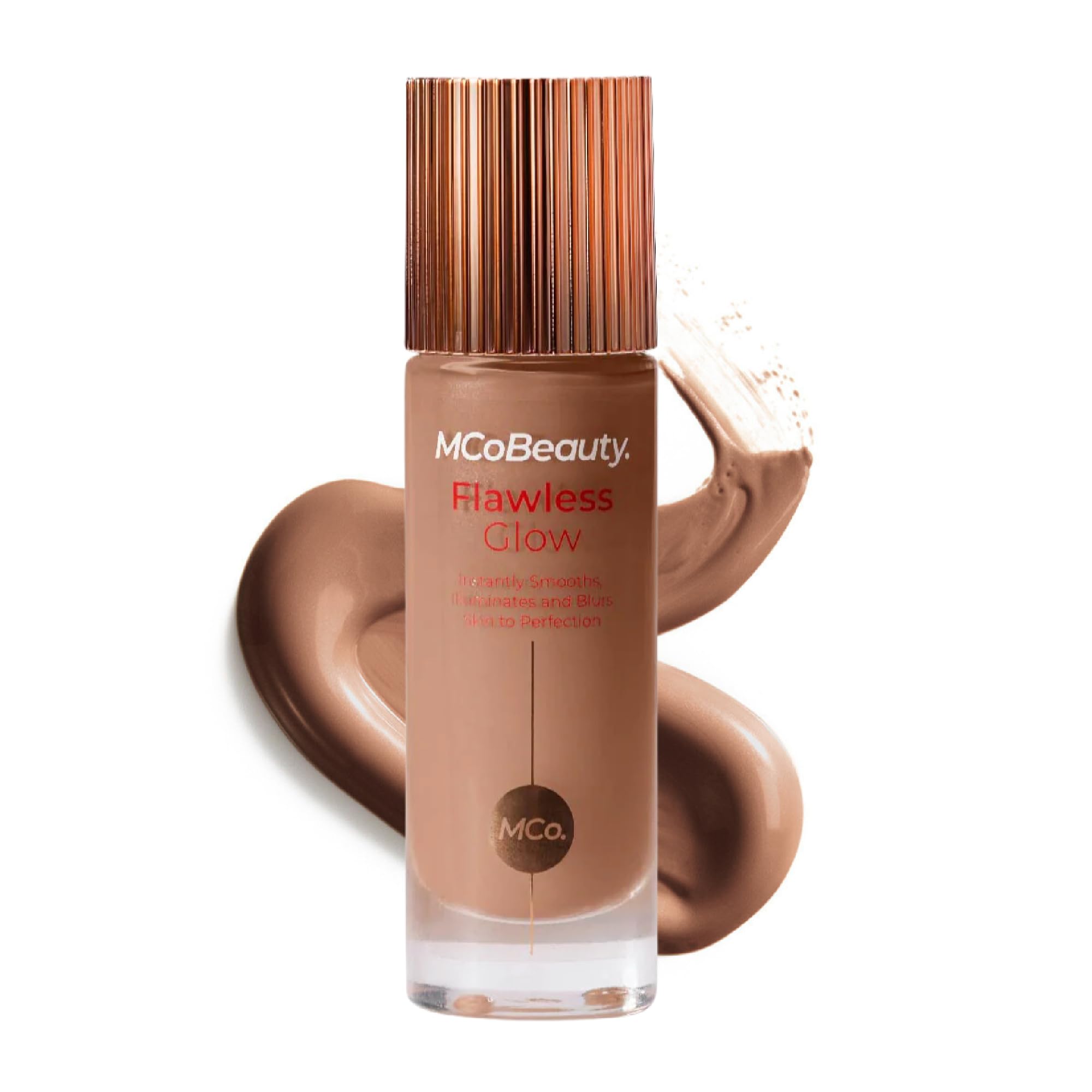Flawless Glow Luminous Skin Filter - 7 Warm Honey - 4-in-1 Luminous Primer, Foundation Booster & Liquid Highlighter with Squalane - Radiant Glow Complexion Perfector Face Makeup