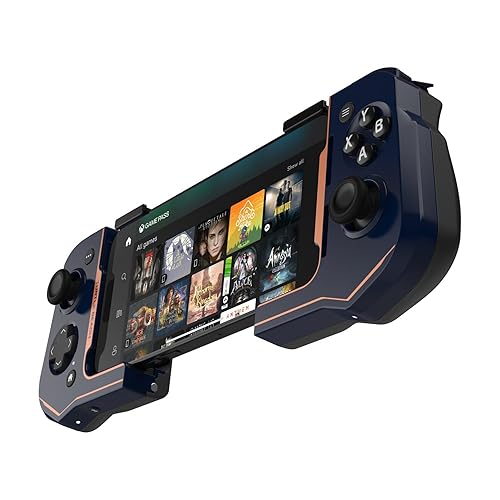 Turtle Beach Atom Mobile Game Controller with Bluetooth for Cloud Gaming on iPhone with Compact Shape, Console Style Controls & Low Latency