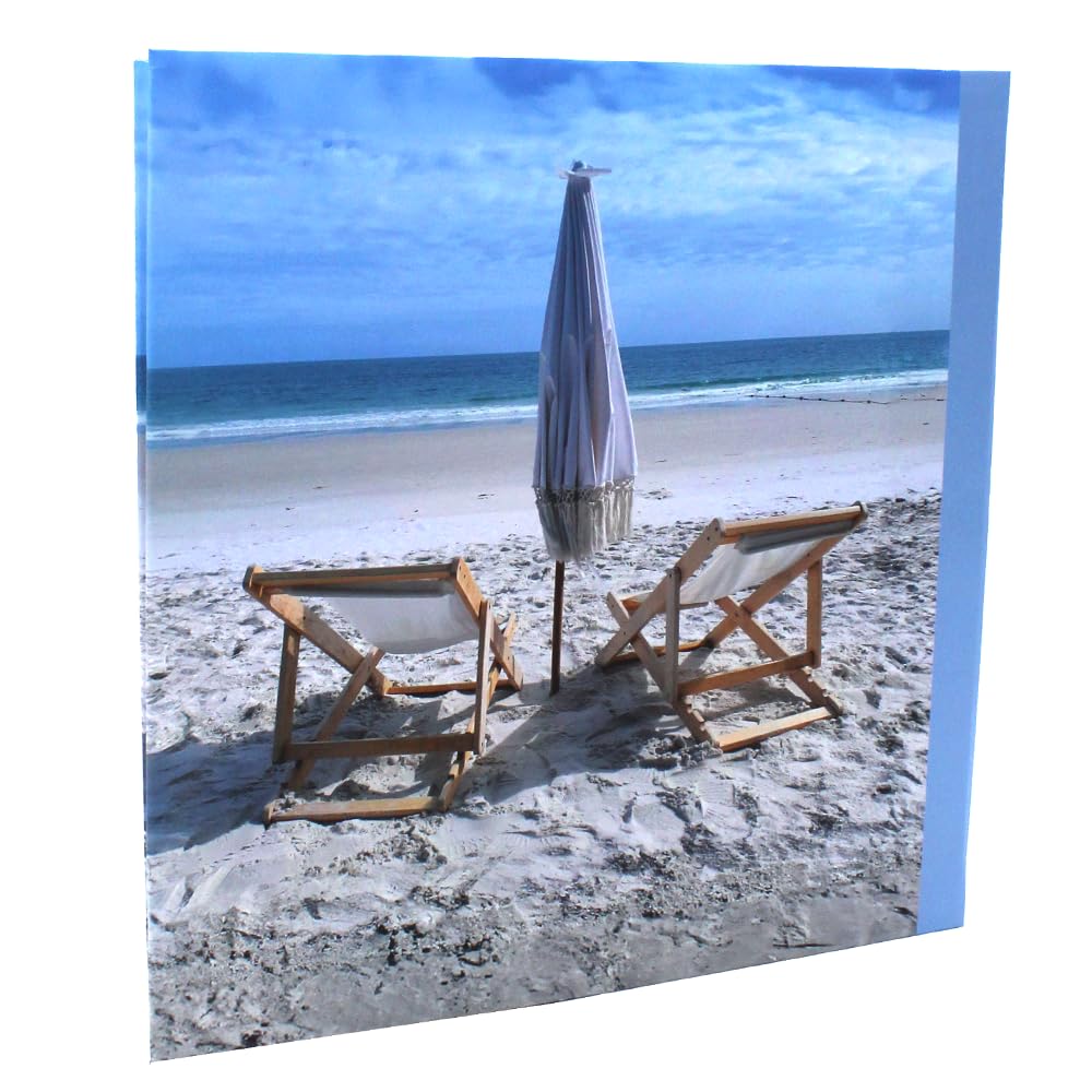 Lot de 2 classeurs photo à pochettes Plage 400 photos 10x15