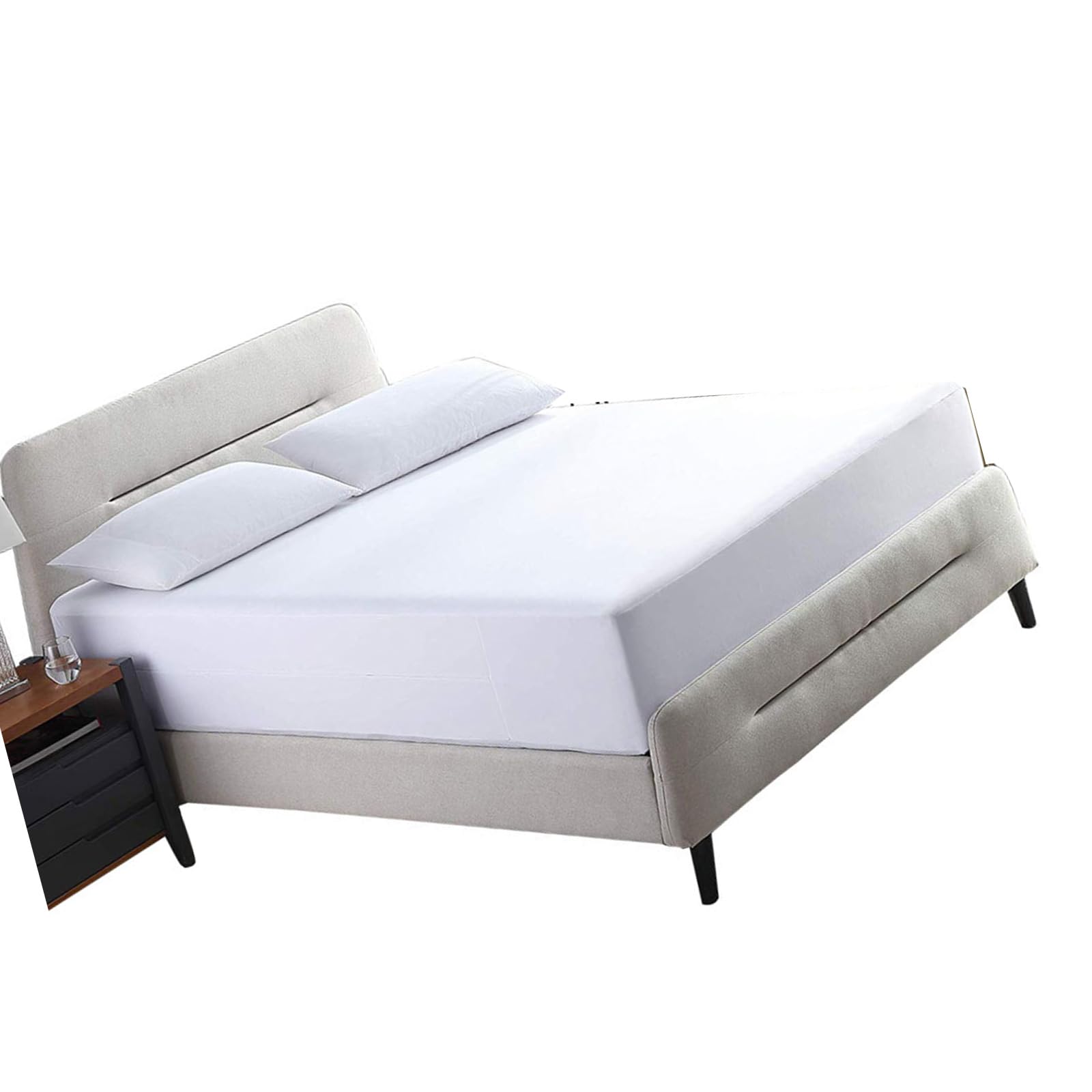 Housse de matelas imperméable respirante et protection lit design