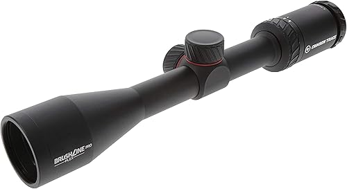 Miniatura 13 de Crimson Trace Brushline Pro Riflescope con construcción sólida ligera, tapas de alcance y paño para lentes para caza, tiro y exteriores