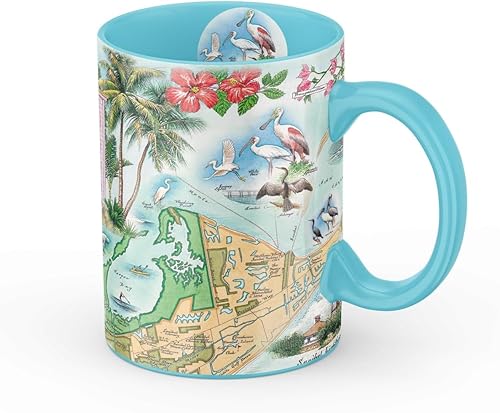 Miniatura 9 de Rocky Mountain National Park Map Taza de cerámica (grande de 16 onzas) taza de café, té, cacao, chocolate caliente, tazas de cerveza y bebidas