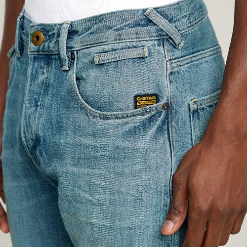 G-STAR Herren Morry FWD Regular Tapered Jeans, Blau (Antique Faded Artisan D26141-D776-H140), 32W / 32L – Ansicht 5