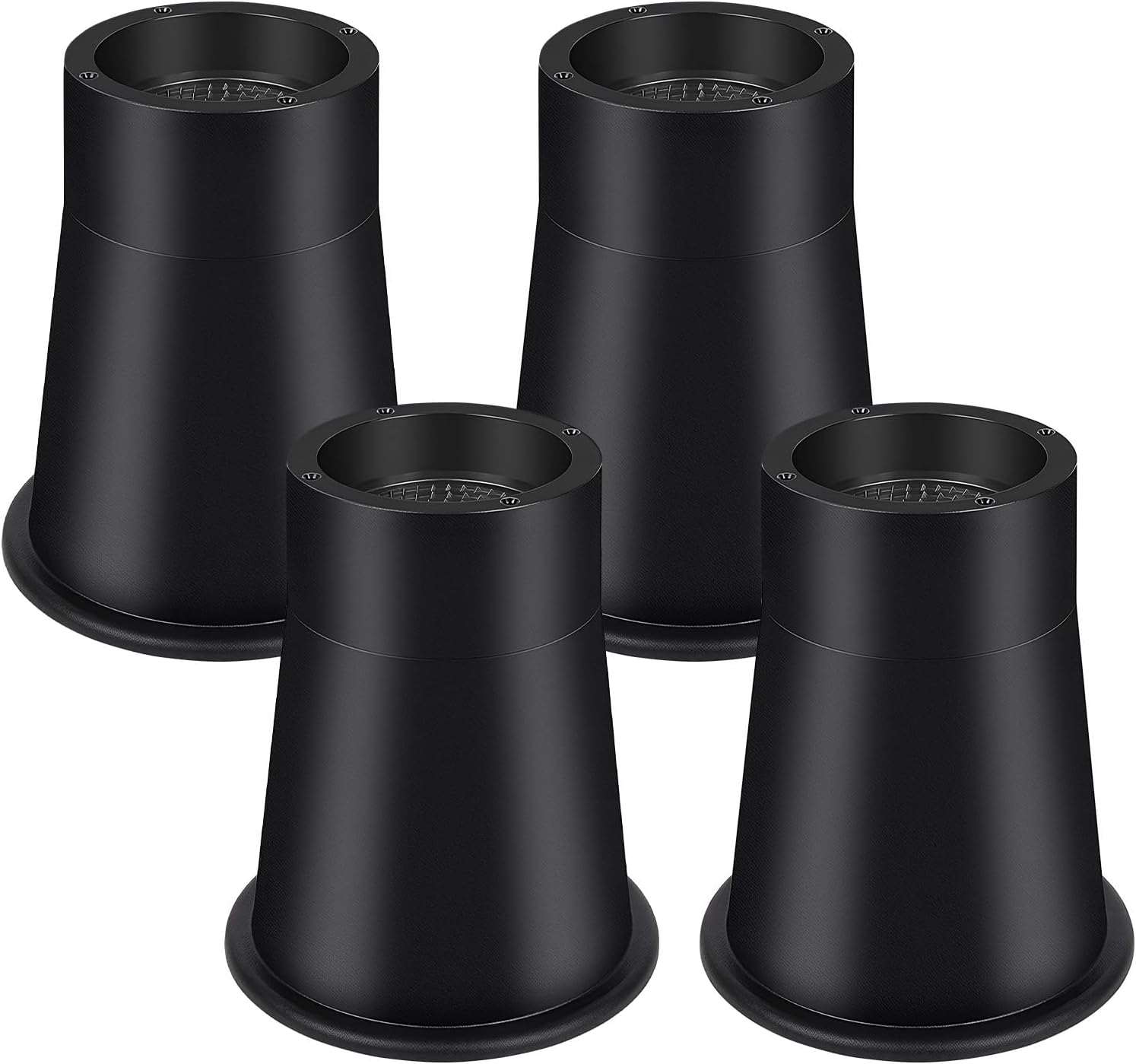 Furniture Riser - Space Saving Anti Skid Adjustable Base, Bed Leg Height Booster, Bed Height Elevator, Strong Weight Bearing for Table Chair Couch Desk Leveling Home Workplace