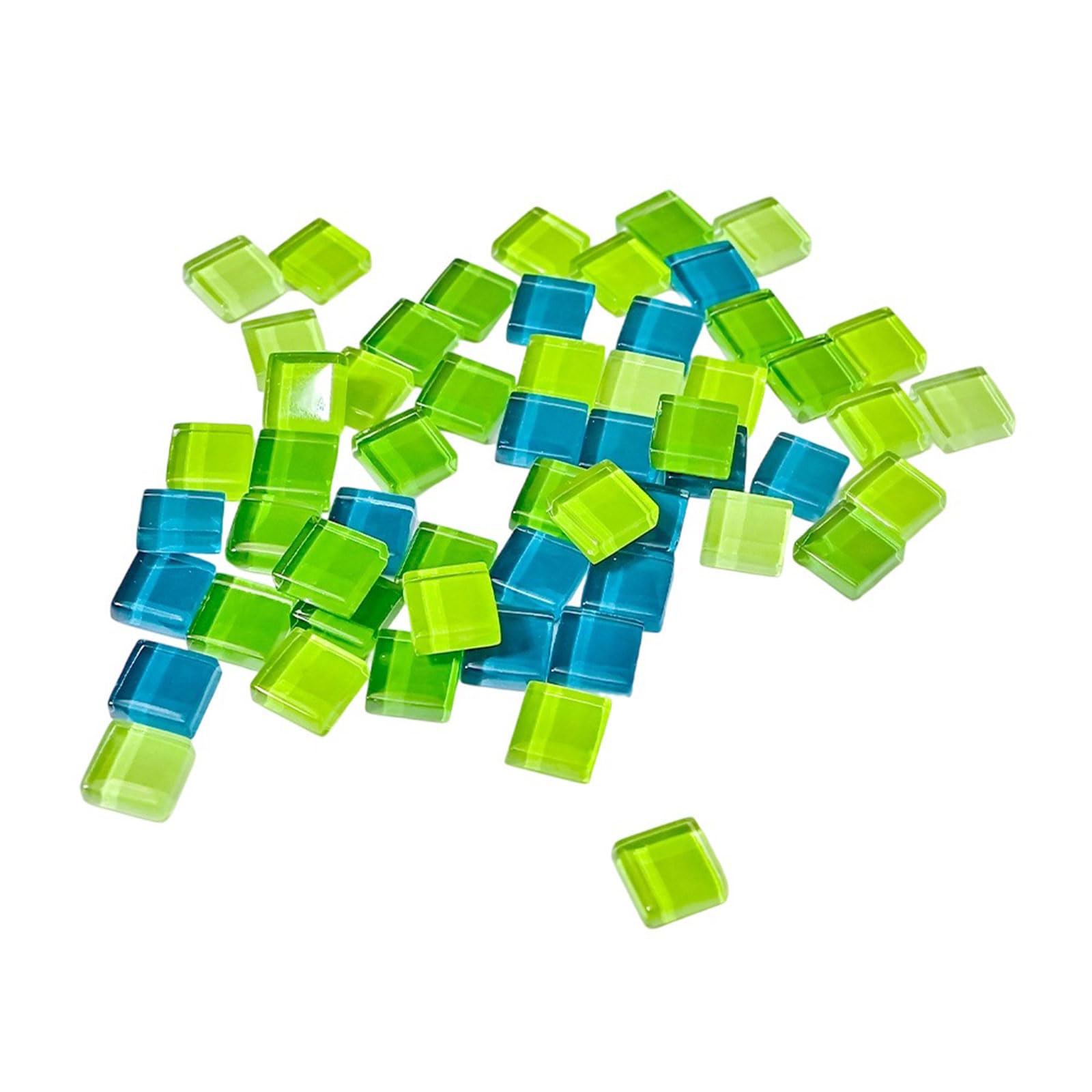 Yhplxyuus Tiles Ceramic Glass Colorful Ceramic Glass Pieces Supplies for Home Decoration Small Tiles
