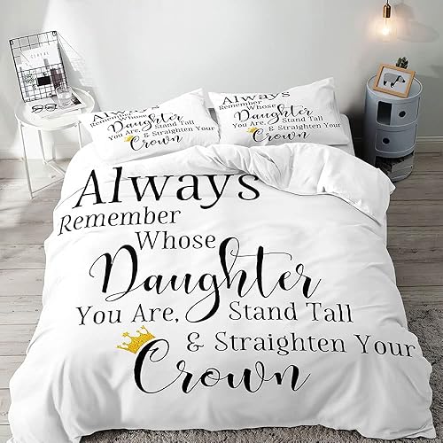 Miniatura 8 de VIVIHOME - Juego de cama floral de 3 piezas, funda de edredón tamaño King, funda de edredón blanca, ropa de cama para niñas, funda de edredón rosa,