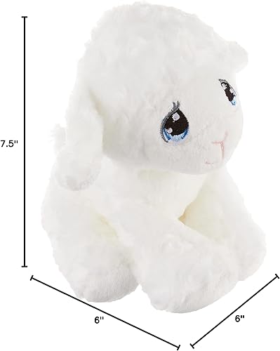 Miniatura 3 de Aurora® Inspirational Precious Moments™ Luffie - Peluche de cordero – Recuerdos apreciados – Comodidad duradera – Blanco 8.5 pulgadas