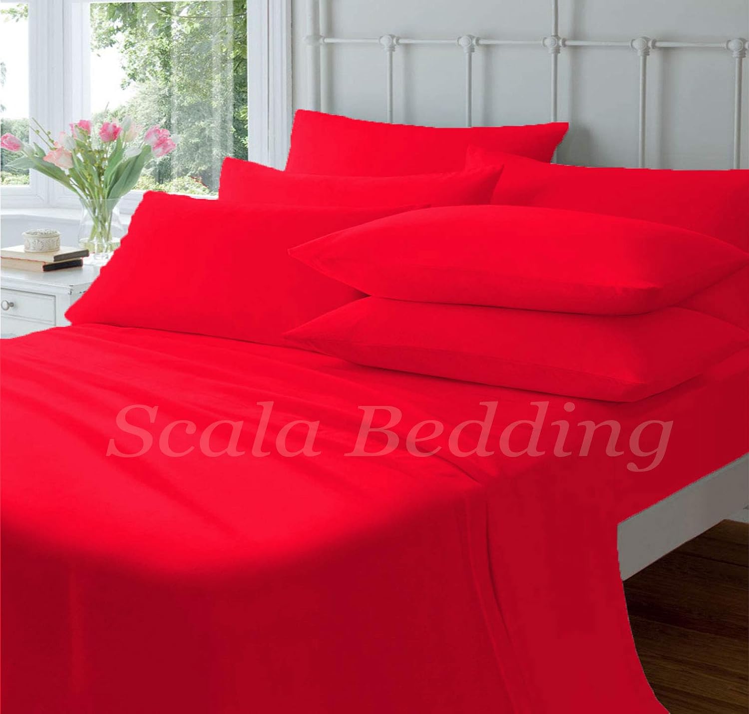 Luxury 100% Egyptian Cotton - Genuine 1000 Thread Count Deep Pocket 3 Pc- King Duvet Cover