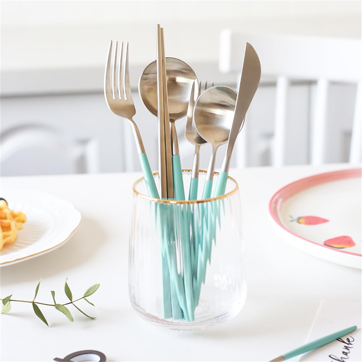 Amazon | andoo カトラリーセット (スプーン ナイフ フォーク