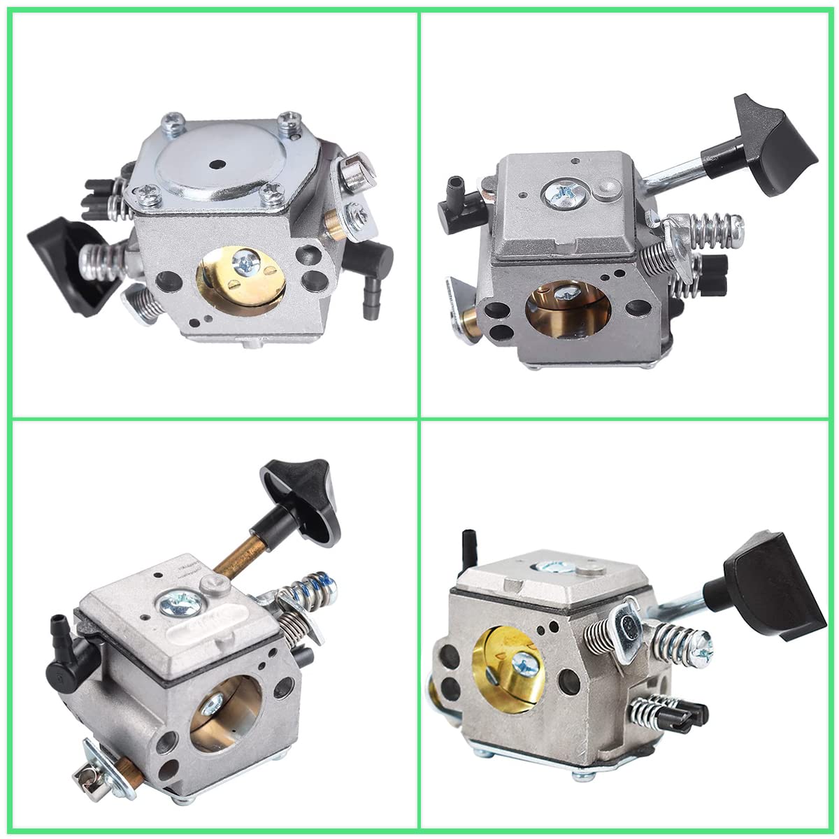 ZAMDOE Kit de carburateur BR420 BR400 pour Stihl SR320 SR340 SR380 SR400 SR420 BR320 BR340 BR380 BR400 BR420 Ventilateur à Dos, avec Filtre à air Filtre de Ligne de Carburant Spark Plg