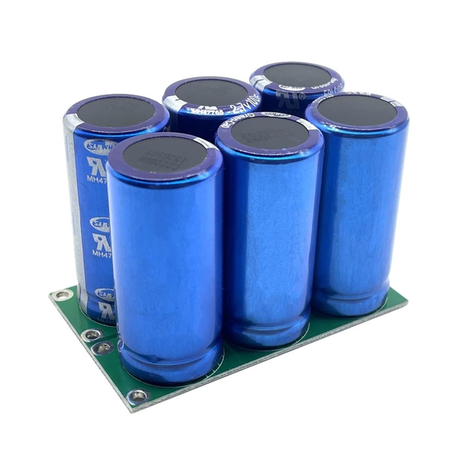 BALYDLUL 16V16.6F Rectifier Module 2.7V100F 6Pcs Connection Bank With Outline High Current Backup Power Supply(Double-Row 16V16.6F)