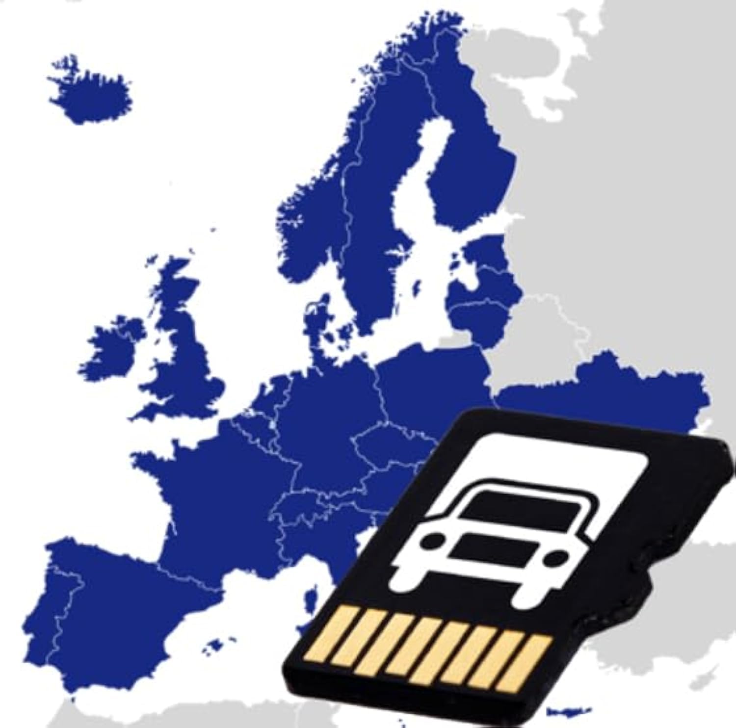 Blaupunkt Software di navigazione Europa 12 mesi aggiornamento mappe serie 700 versione camper nero