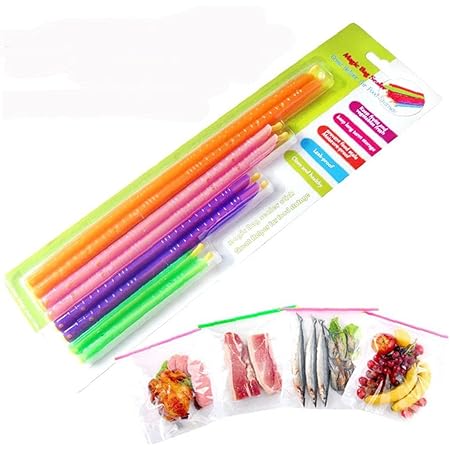 16 Fermeture Sachet Alimentaires Clips Pinces Nourriture Sac