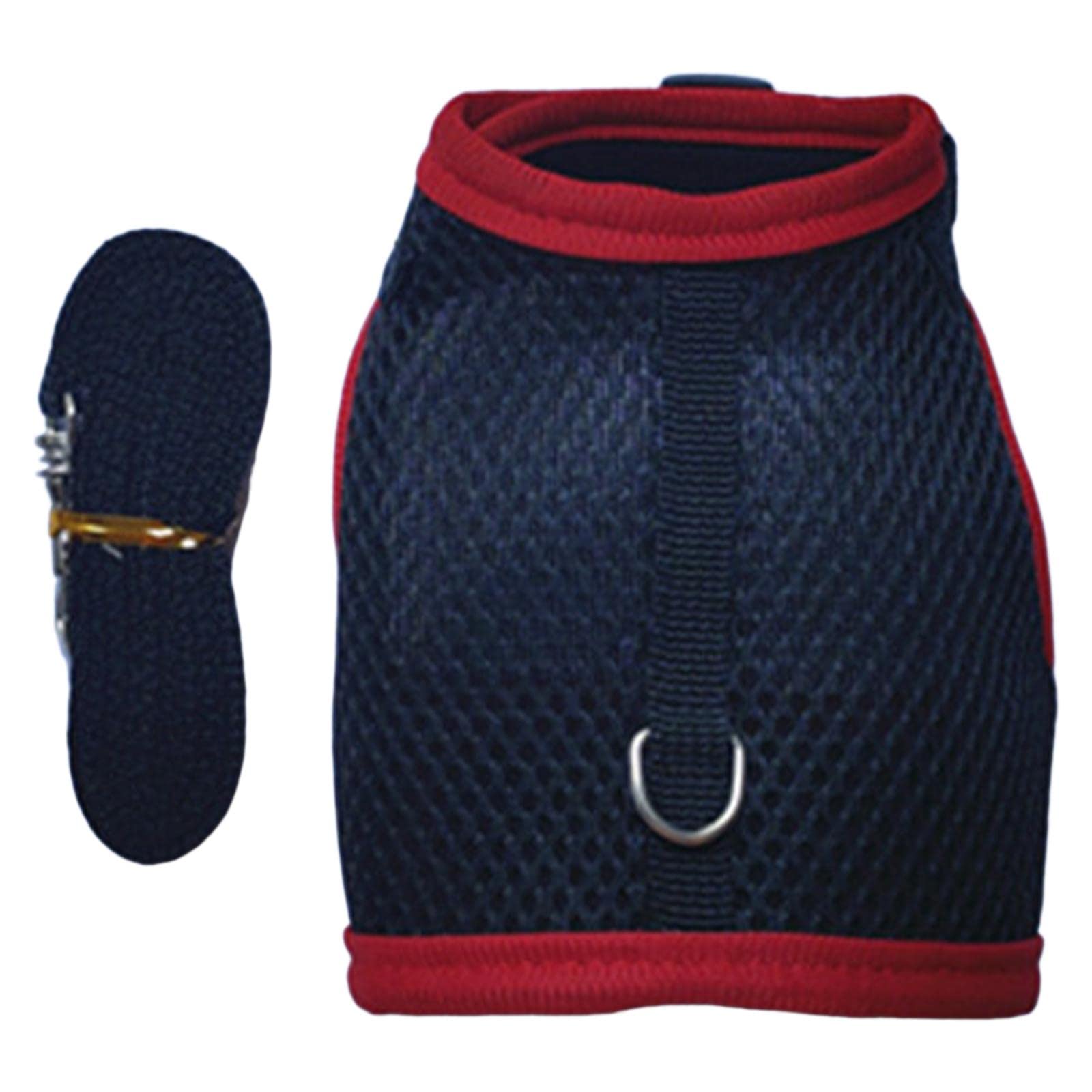 MERISHOPP Rabbit Harness and Leash Set Mesh Vest Harness for Bunny Kitten Guinea Pig M Pet Supplies | Small Animal Supplies | Collars Leads & Harnesses