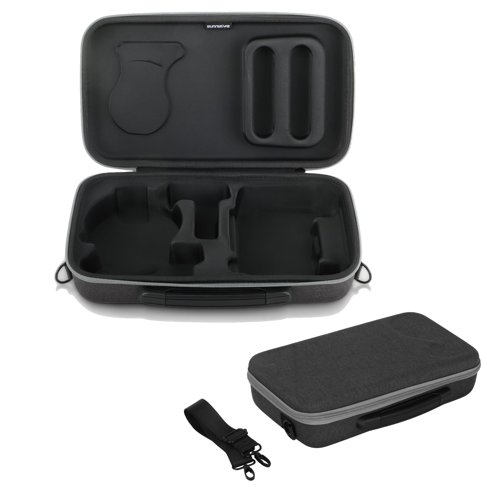 Borsa portaoggetti per DJI Flip Borsa a tracolla per Drone Valigetta di trasporto Custodie Telecomando, grigio, Custodia per il trasporto