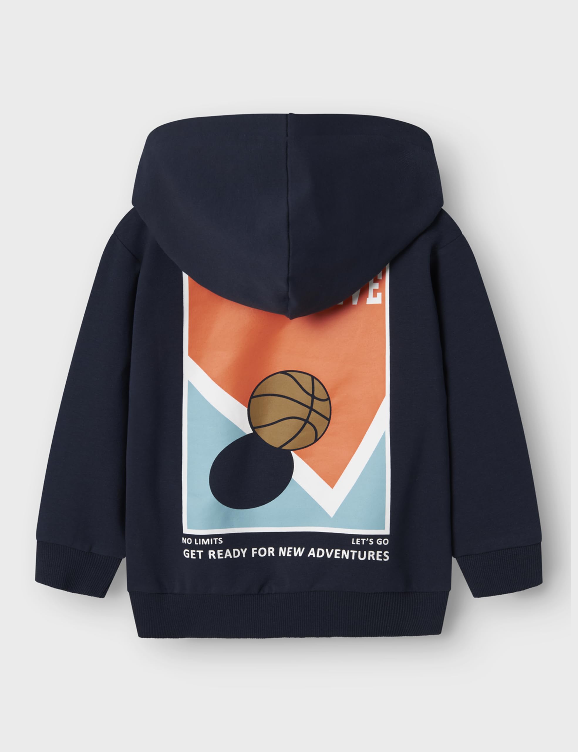 NAME IT Nmmkelvin Ls Nreg Sweat Wh Unb Box, granatowy blezer, 92