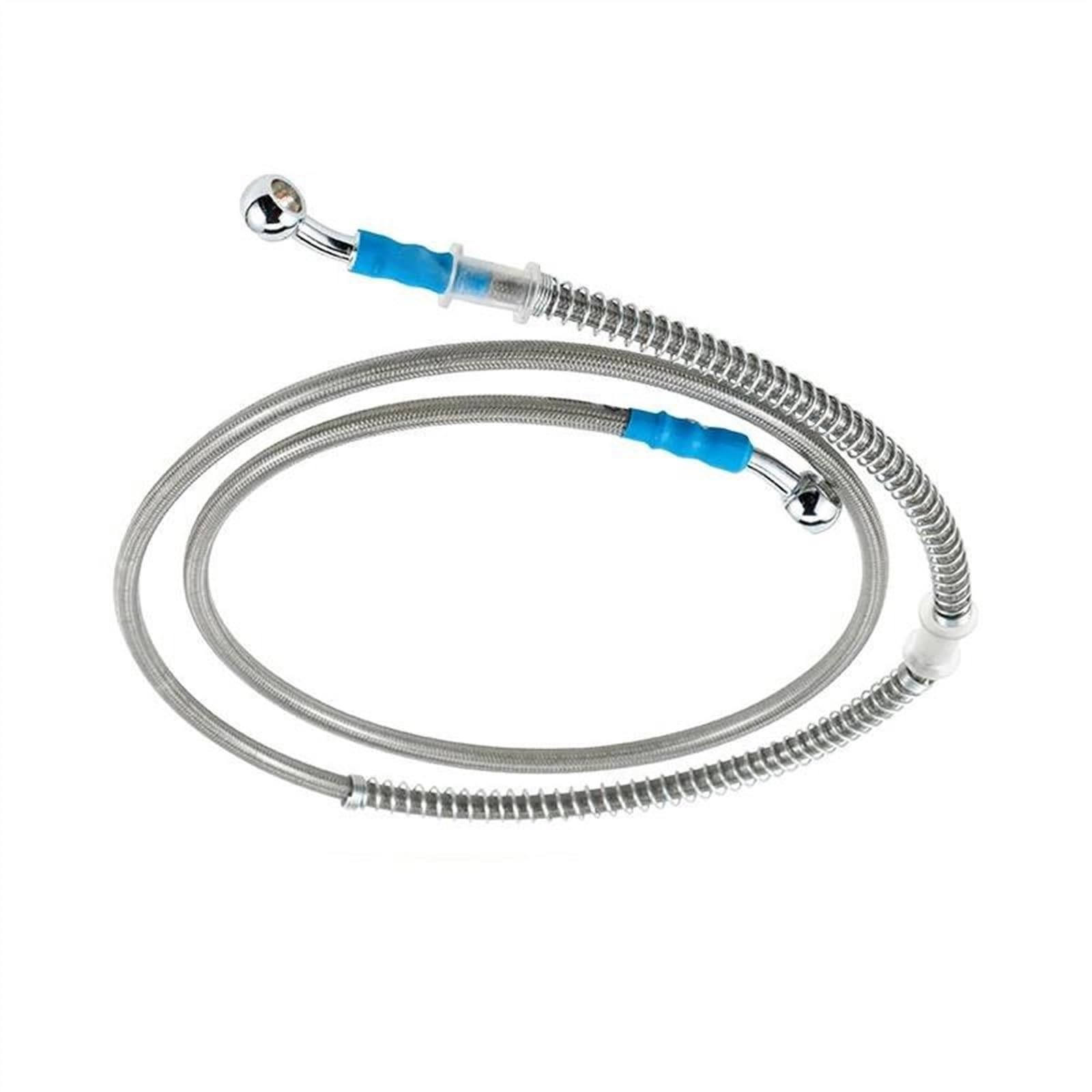 Ksxzw Grey Motorbike Part 140Cm/1400Mm Motorcycle Brake Oil Hose