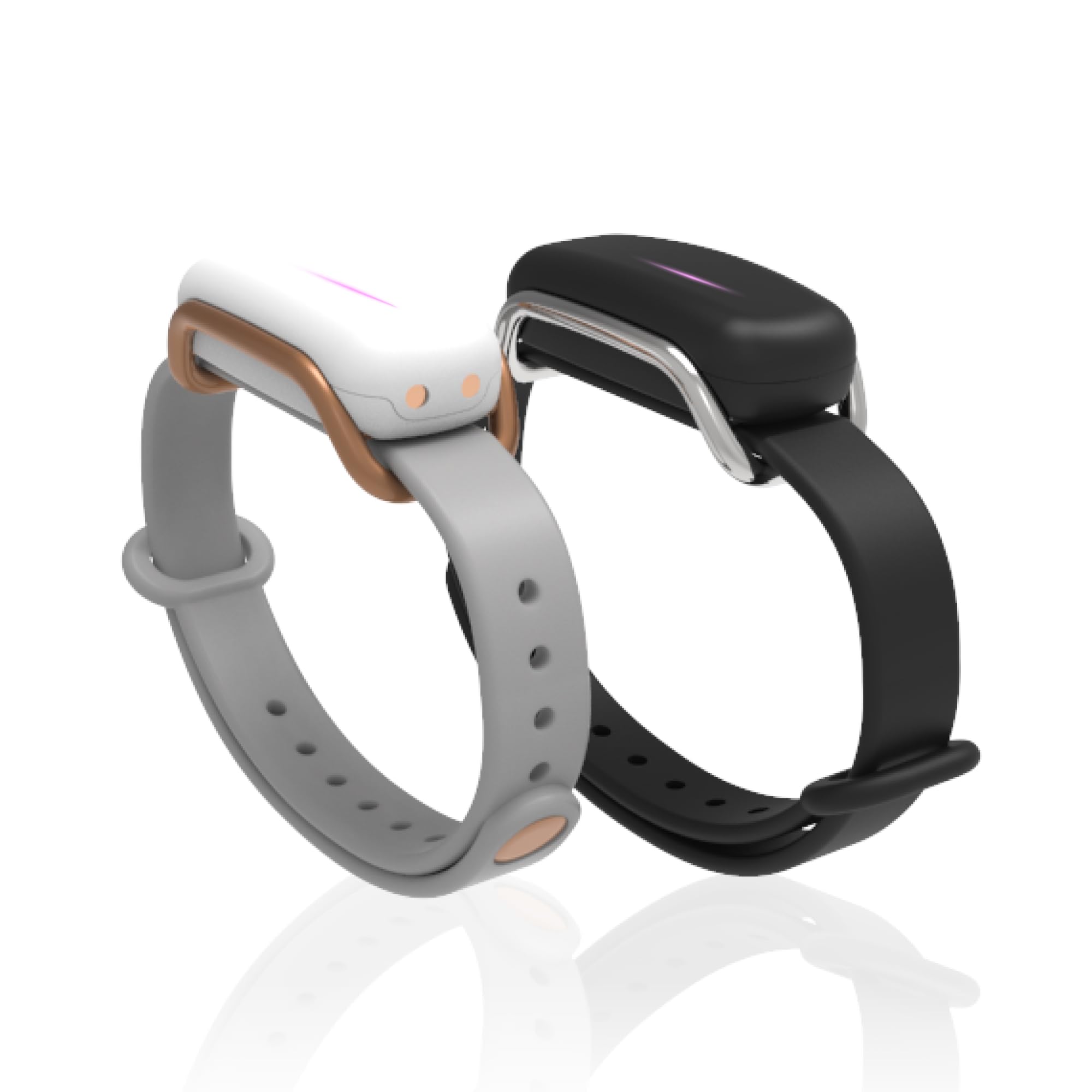 BOND TOUCHBOND TOUCH Bracelets - Keep Your Love Close, Long-Distance Relationship Touch Bracelets (Set of 2) with Customizable Colors, Long Battery Life, and Secure Connection - for Couples, Family and Friends