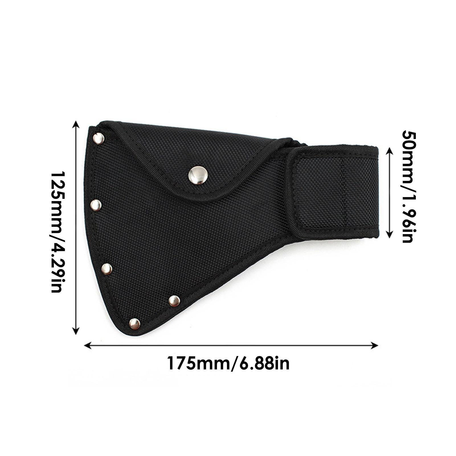Funda para hacha | Funda ajustable para colgar en la cintura | Con hebilla de metal para colgar en la cintura, cubierta de hacha para proteger hacha de camping