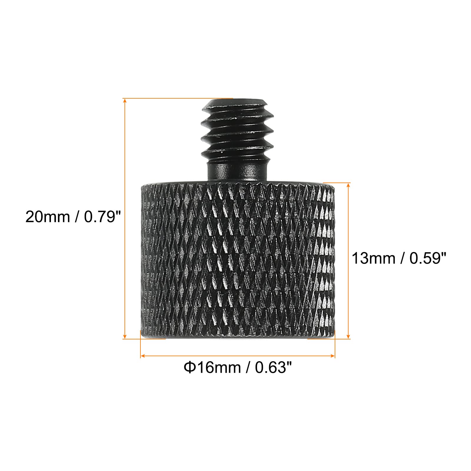 Acheter 8 Pièces Adaptateur De Pied De Microphone Ensemble D'adaptateurs De Filetage De Micro 5