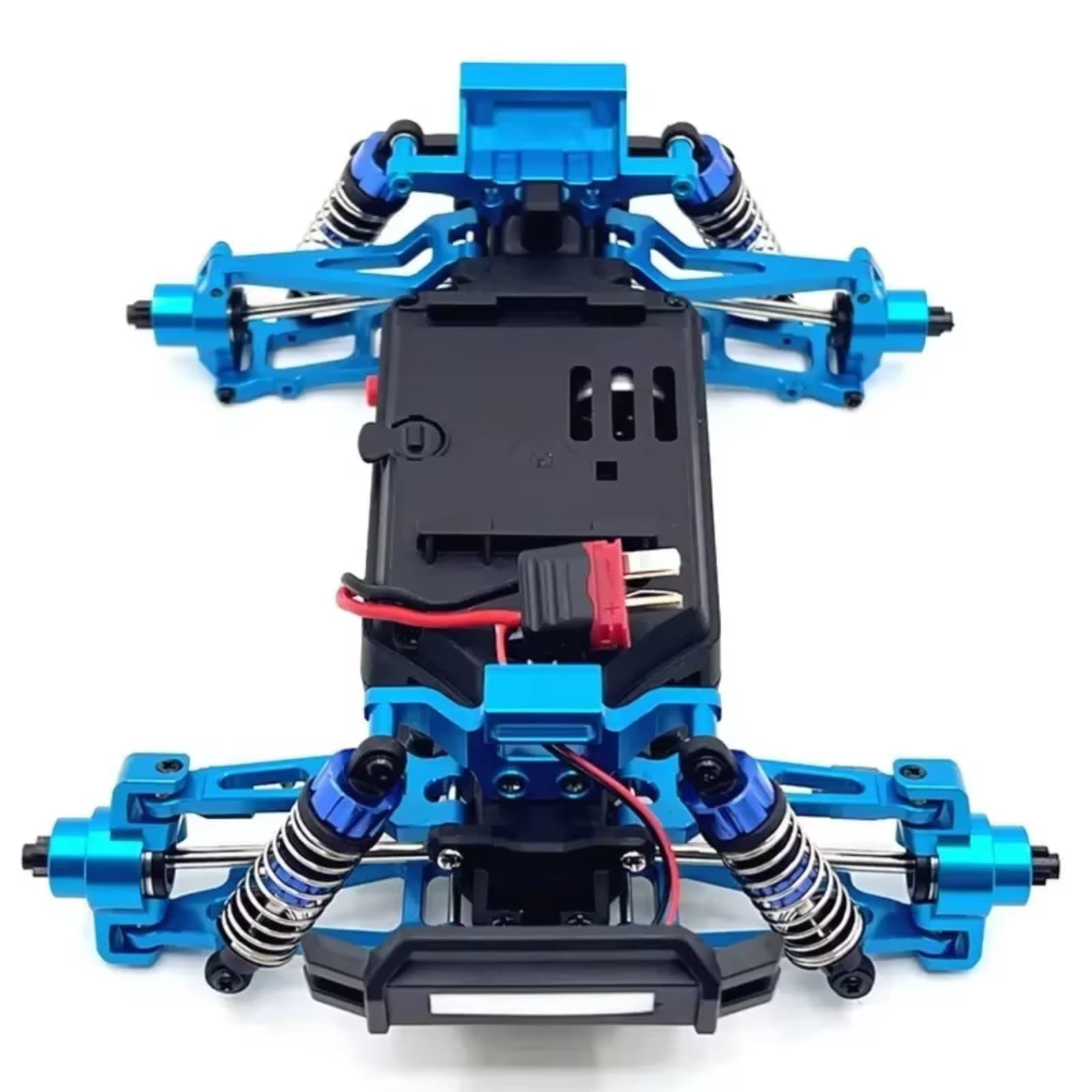 RC Modificaciones para MJX 20208 para JJRC C8811 1/20 Brazo Suspensión Delantero Superior T6 Aluminio CNC Pieza Recambio Precisión Plástico(Red)