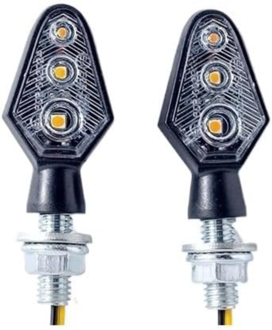 Mini Indicatori di Direzione Indicatori di direzione per moto Per BMW F800GT K1200R, luci LED per moto Per Ambra 8mm, Per Mini indicatori di direzione 12V, luci LED universali