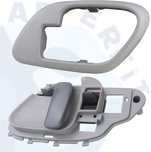 Miniatura 5 de APPERFiT Manija de puerta interior con kit de bisel LH (gris) compatible con Chevy Chevrolet GMC Truck C1500 C2500 C3500 K1500 K2500 K2500 K3500