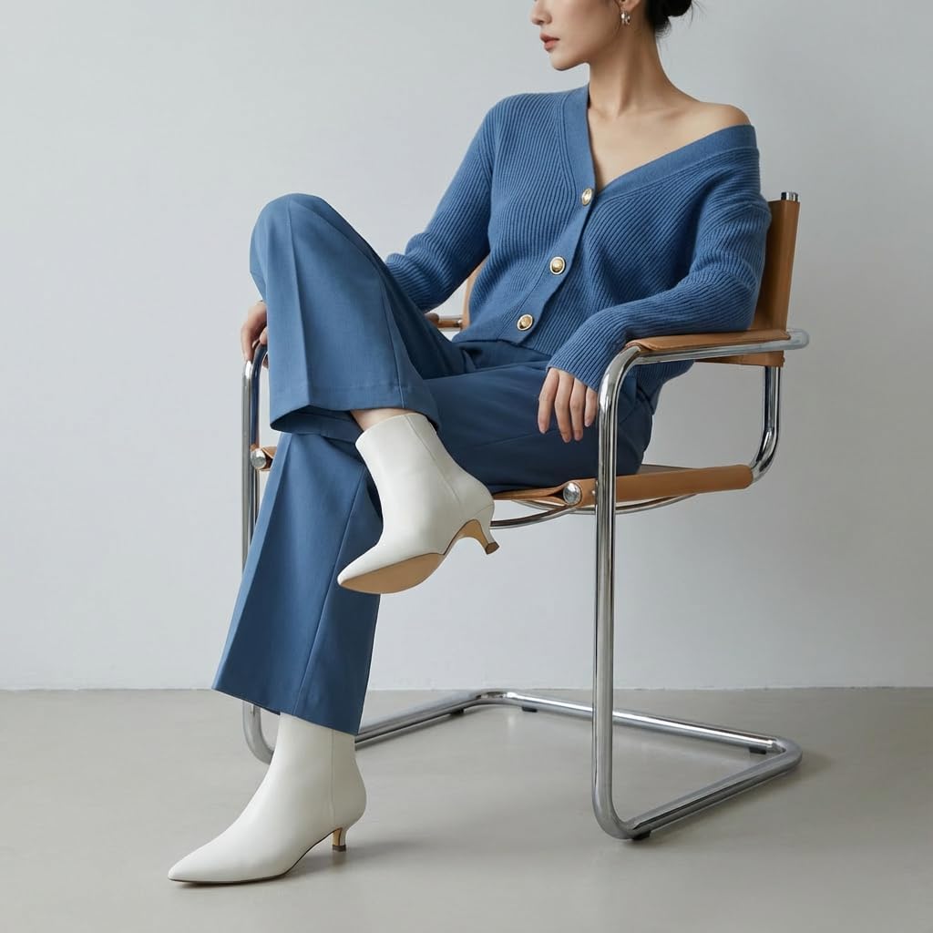 CUSHIONAIRE Women's Barbi Kitten Heel Bootie +Memory Foam, Wide Widths Available - Image 2