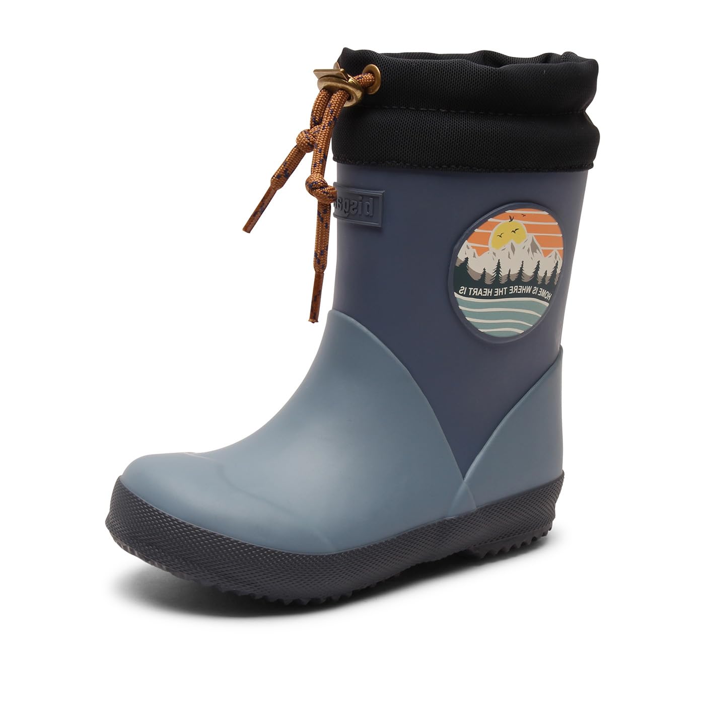 Bisgaard Thermo II Wellington Boots, blue, 5 UK Child