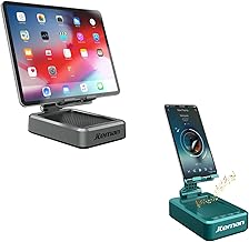 JTEMAN Tablet Phone Stand with Bluetooth Speakers,Kitchen Gadgets Phone Stand,Portable Phone Stand with Speaker,Gifts for Women and Men