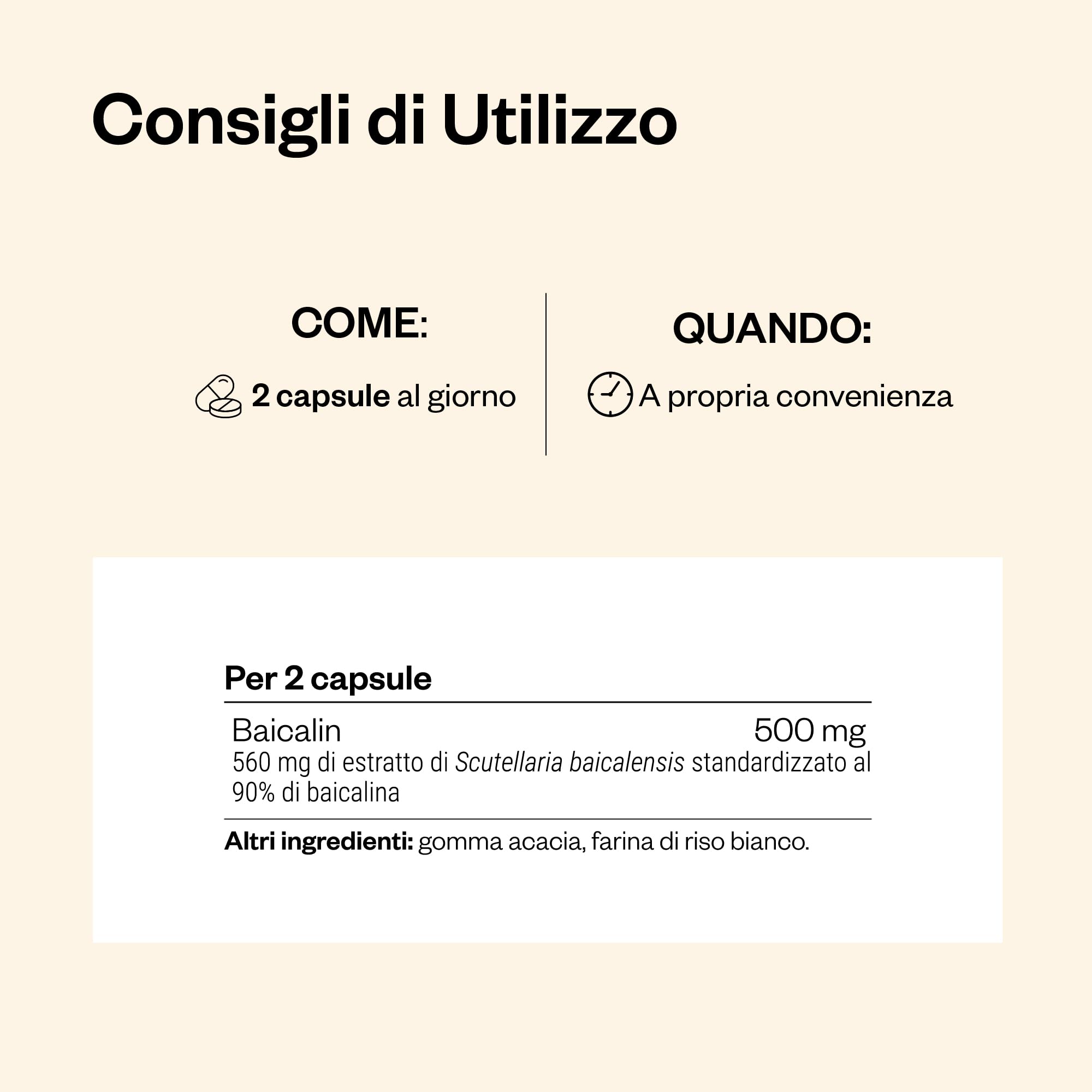 Baicalin 500 mg - Contribuisce alla buona salute del fegato - Aiuta a pulire e disintossicare il fegato - Proprietà rilassanti, antivirali e antinfiammatorie - Vegano - Supersmart