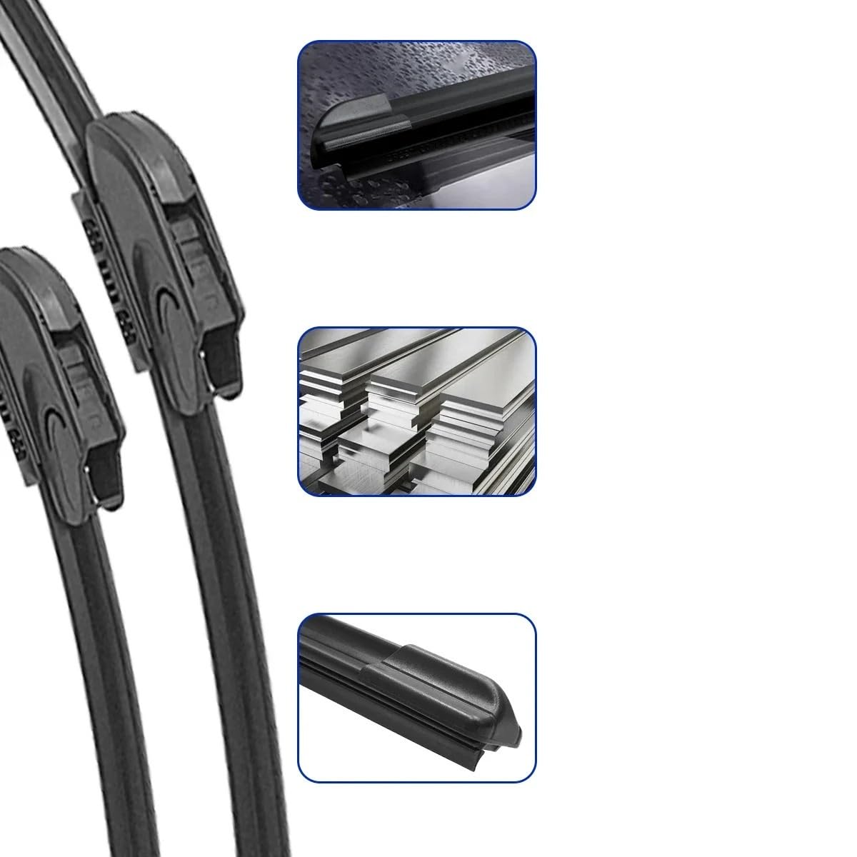 Wycieraczki samochodowe Pasuje Do To&yota Zestawu Piór Wycieraczek(4 PCS)
