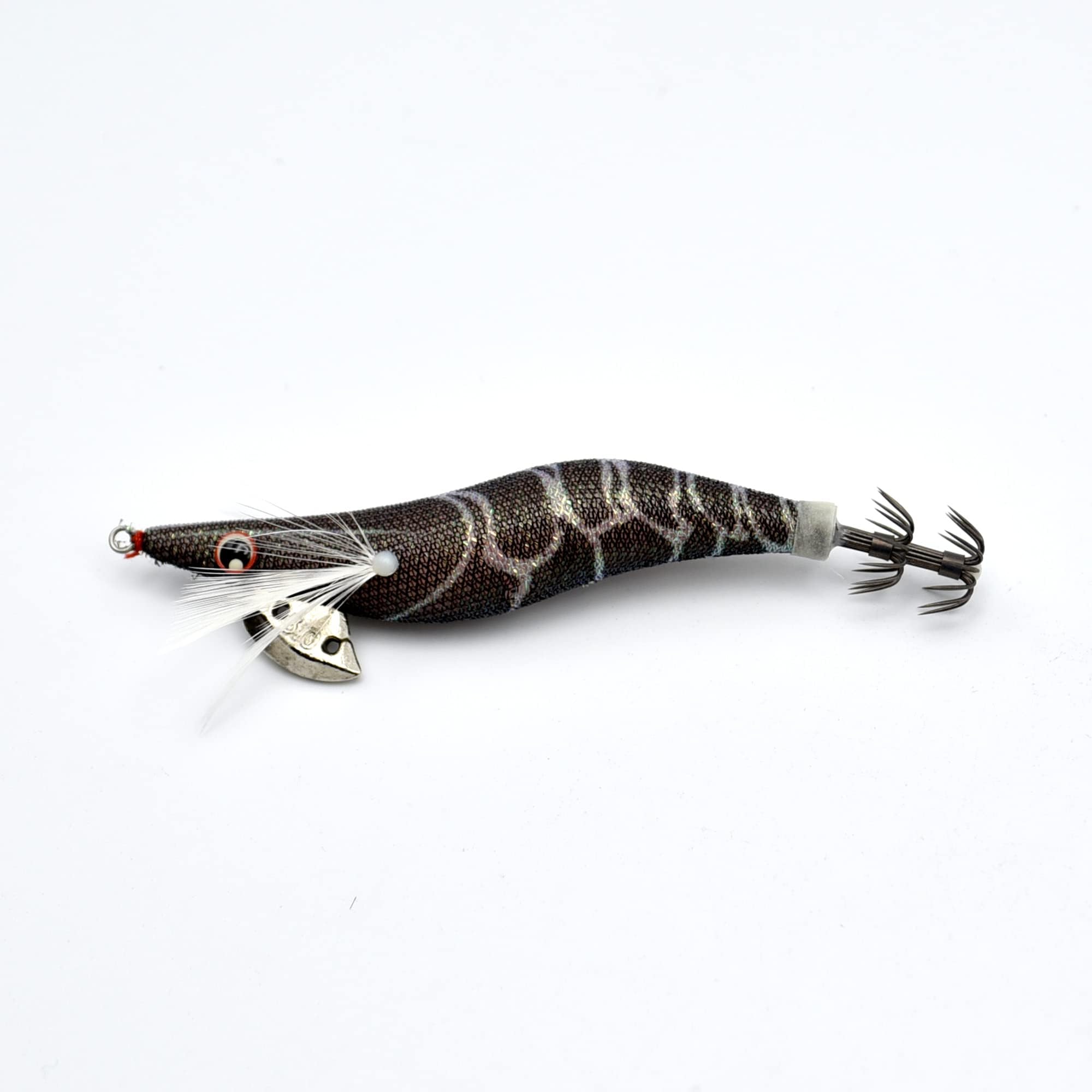 Totanare SENSHEI EGI Set da 2, 3 o 4 Pezzi – Egi Squid per Calamari e Seppie – Stainless Steel Hooks - #3.0-15.85 gr - 120 mm - 4.5 s/m Sinking Speed