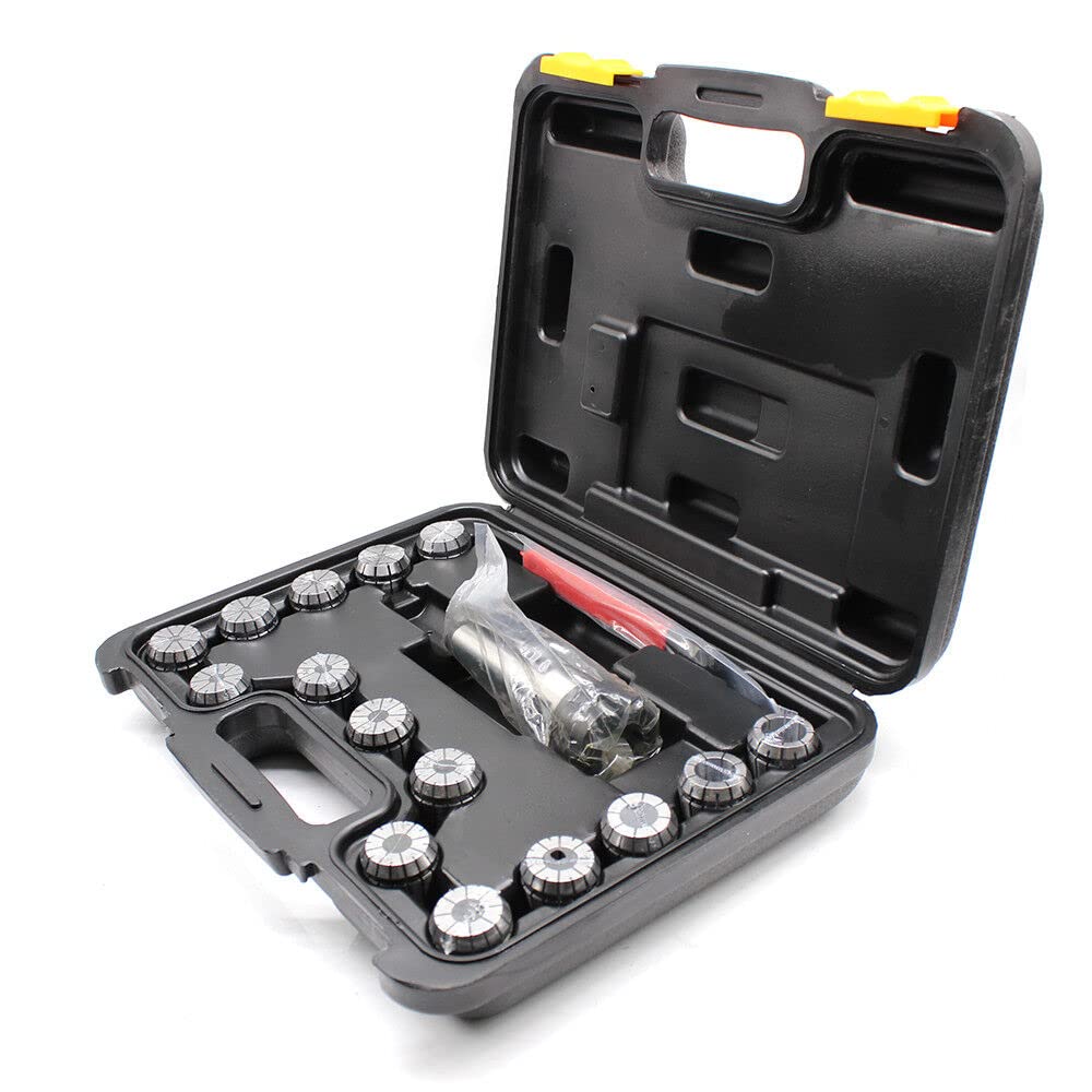 Juego de alicates de sujeción para fresadoras Collet Chuck, juego de alicates de sujeción industrial, juego de alicates de sujeción industrial, alta precisión, fresadoras CNC, herramientas Mk3, M12,