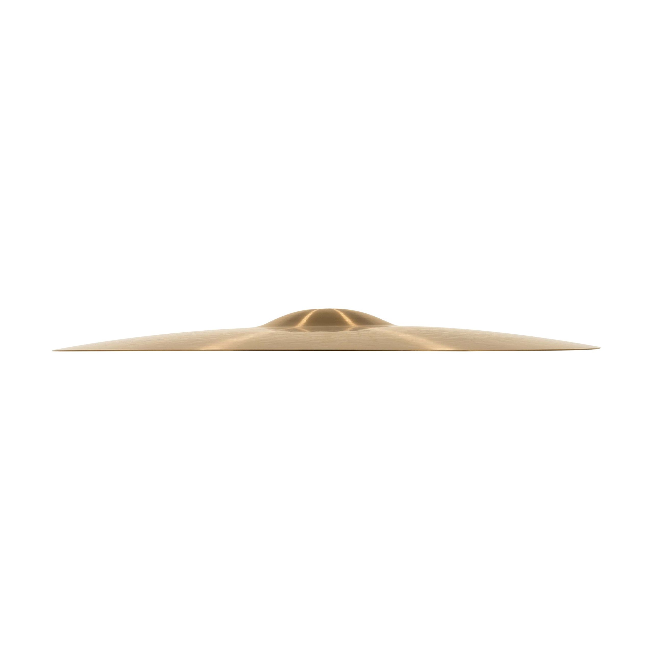 Meinl Cymbals Pure Alloy Piatto Crash Medium 20 pollici (50,80cm) per Batteria - Bronzo puro in Lega, Finitura Tradizionale (PA20MC)