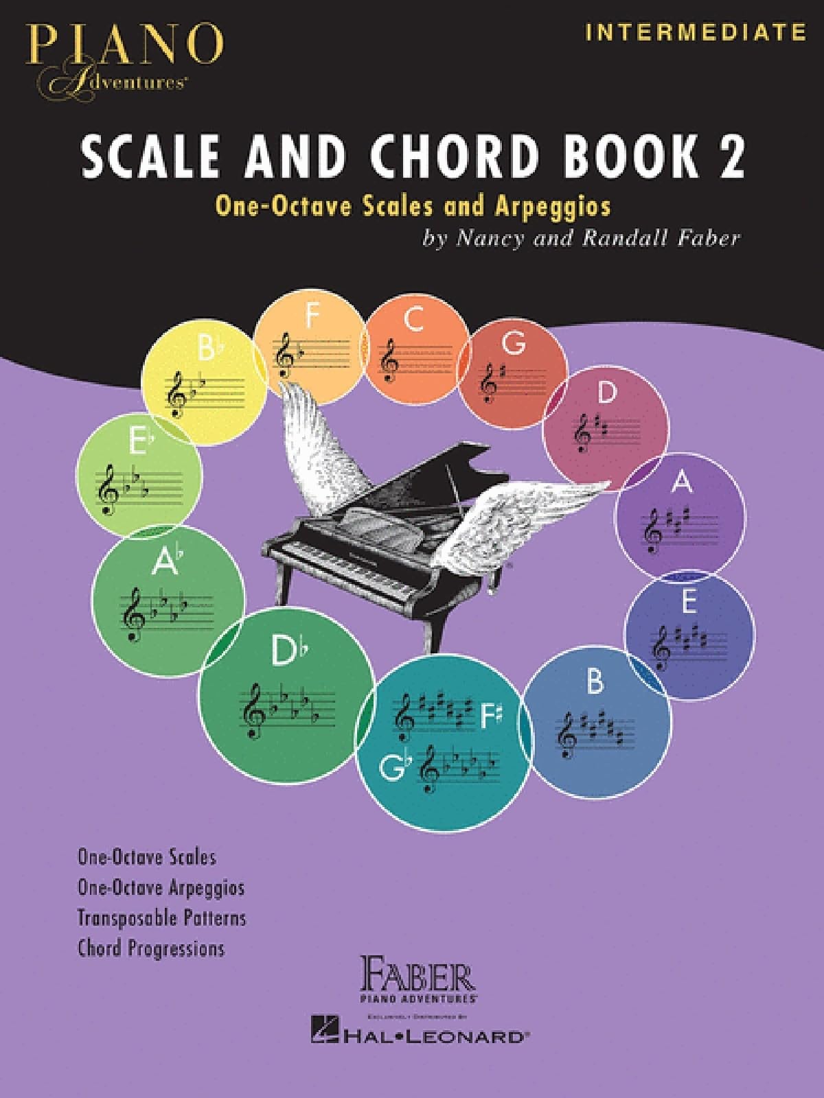 Piano Adventures Scale and Chord Book 2. One-Octave Scales and Chords