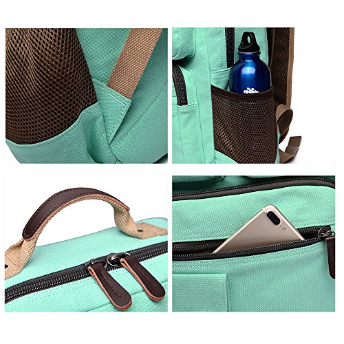Vintage School Laptop Backpack - Image 5