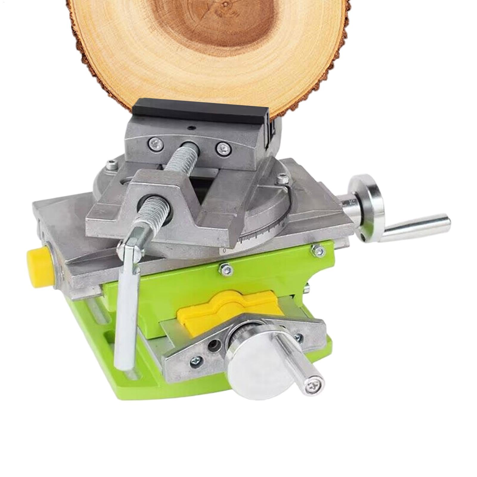 Morsa per trapano a pressa, morsa per la lavorazione del legno | Croci Slide Fresatura Trapano, Morsetto da banco resistente per la lavorazione del legno