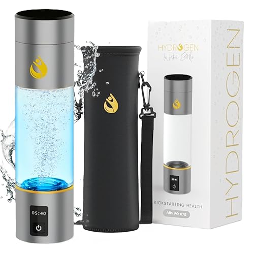 Generador de botellas de agua de hidrógeno prémium de hasta 4200 PPB con la última tecnología SPE/PEM Ionizador de botella de agua de hidrógeno de