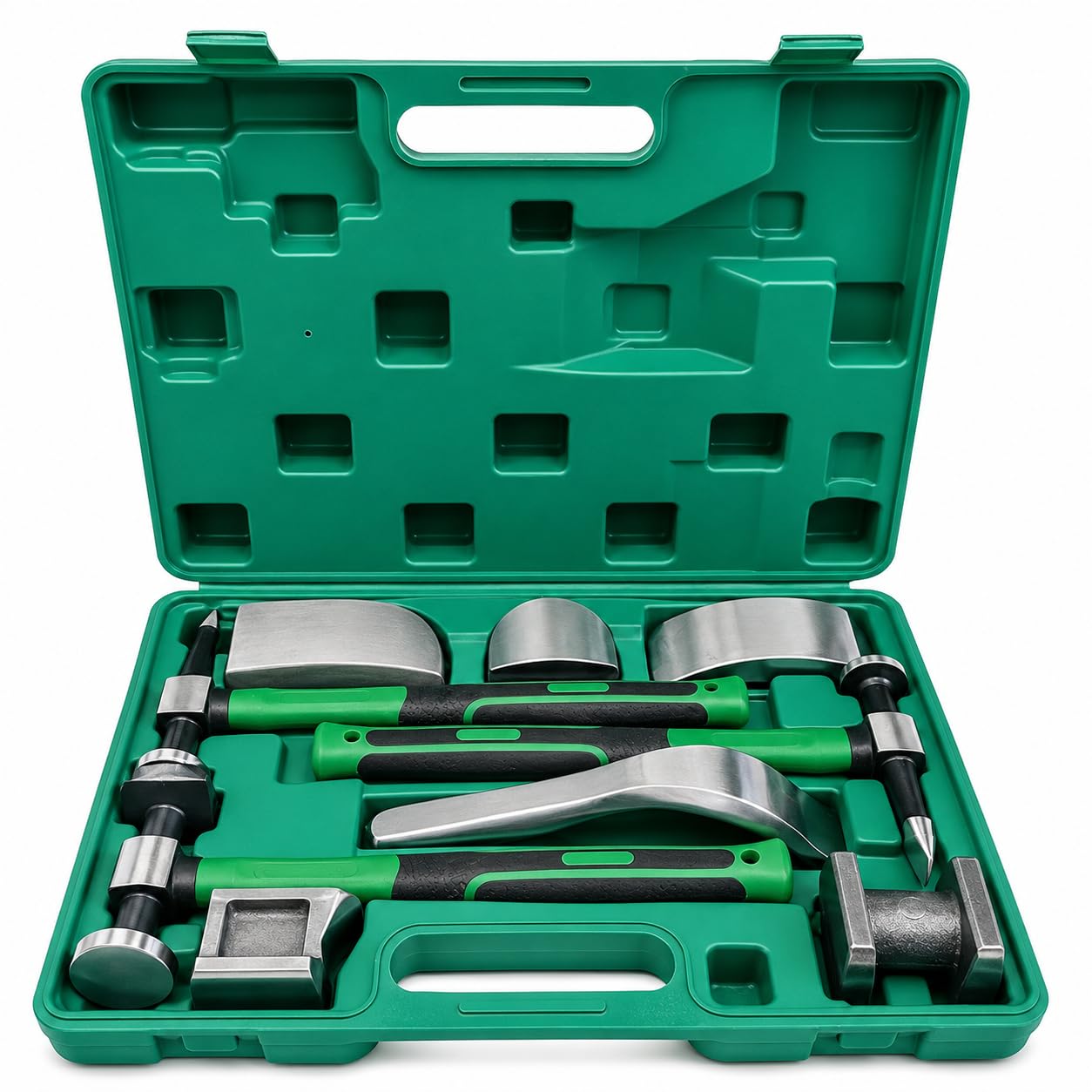 Auto Body Hammer Dolly Kit Dent Removal Sheet Metal Repair Tools