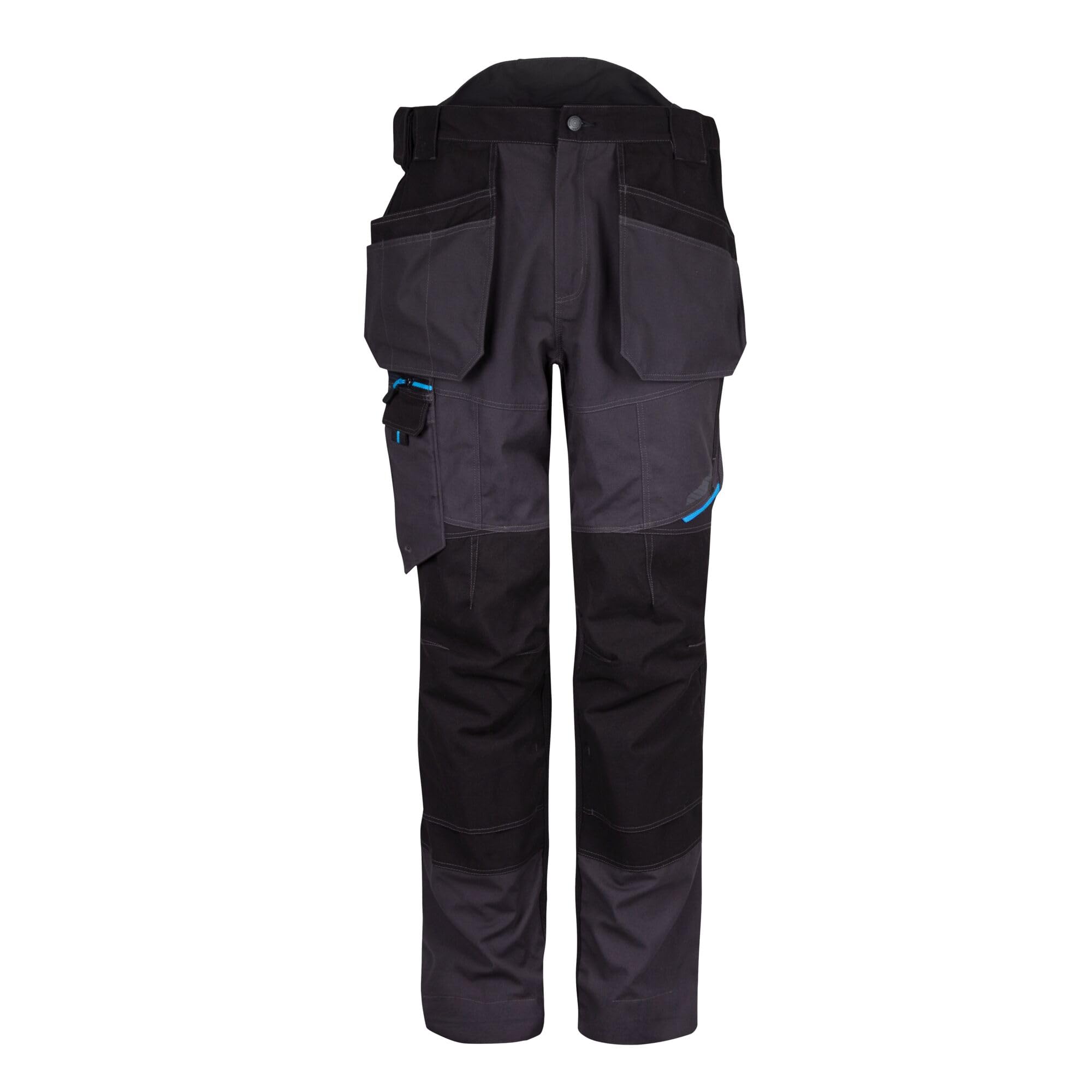 Portwest Grey Wx3 Holster Trouser - Metal - 36 Regular