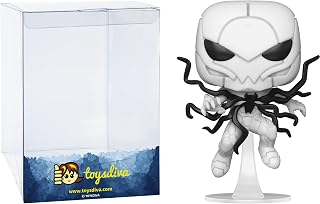 Funko Poiso n Spide r-Man (EE Exc): P o p ! Vinyl Figurine Bundle with 1 Compatible 'ToysDiva' Graphic Protector (966-60709 - B)