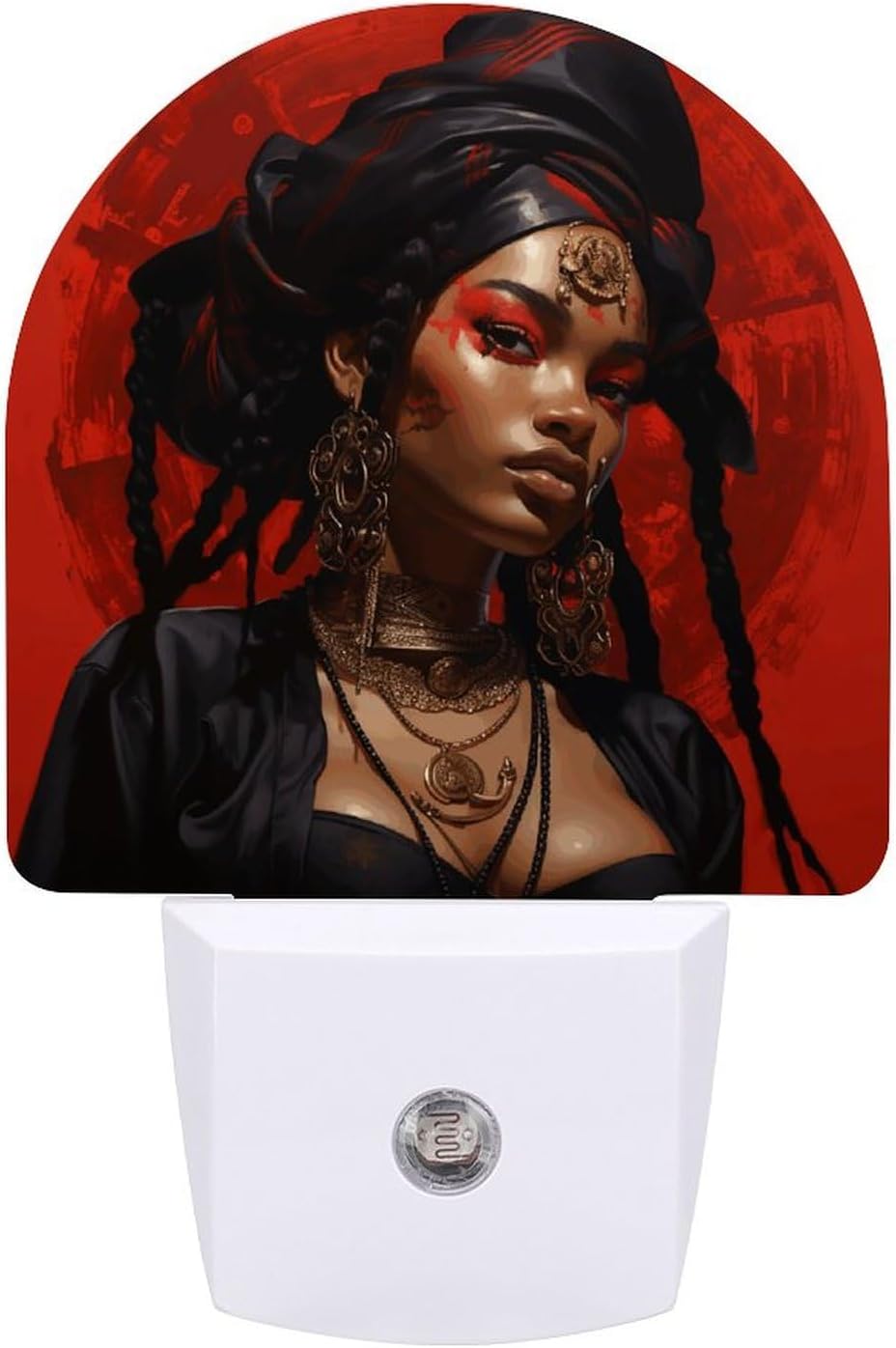 Anime Style Characters Night Lights Plug Into Wall for Bedroom LED Nightlight with Dusk to Dawn Sensor for Dark Spaces Hallway Garage Night Lamp Auto On/Off