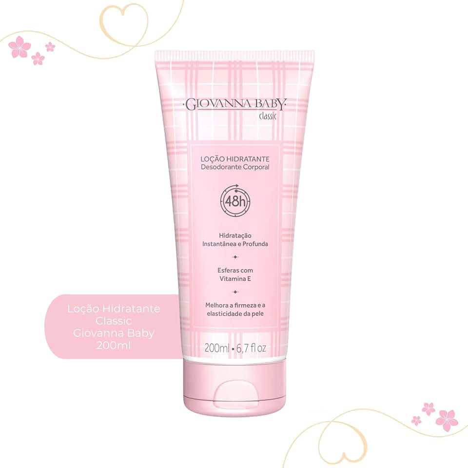 GIOVANNA BABY Loção Hidratante Rosa
