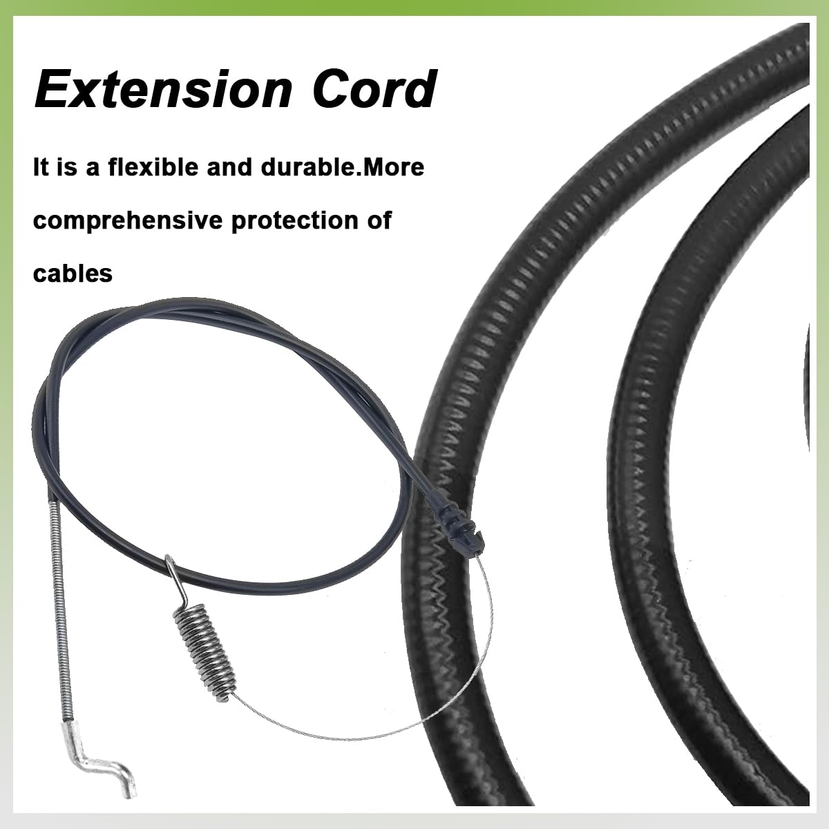ZAMDOE 105-1844 Traction Control Cable for Toro 22'' Rear Drive Propelled Lawn Mower 1051844 Rear Wheel Drive Cable Replacement for Personal Pace Rear Wheel Drive Self Propelled Lawnmower - Image 4
