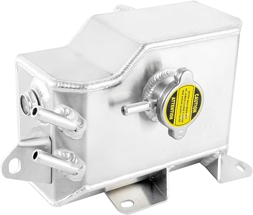 Tanque de depósito de expansión de refrigerante plateado con tapa para Mazda MX-5 Miata Expansion Mk3 NC 2.0L L4 2006-2015 Gas